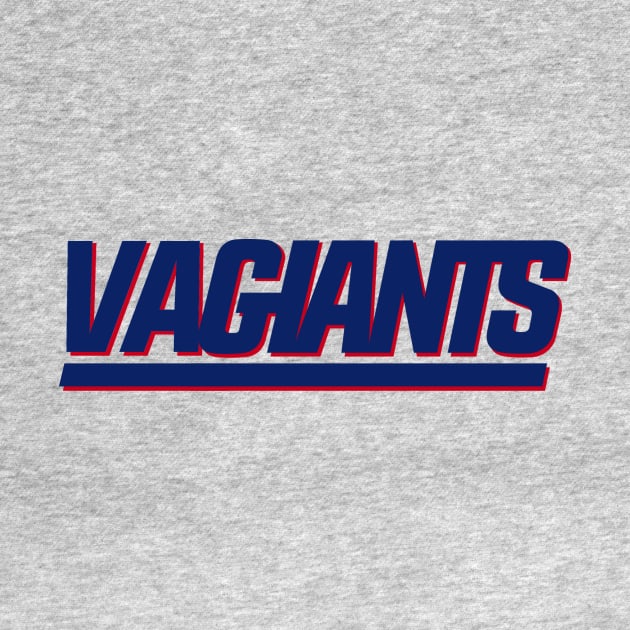 The NY VAGIANTS Tee by Tailgate Team Tees